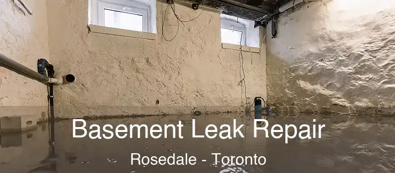  Basement Leak Repair Rosedale - Toronto
