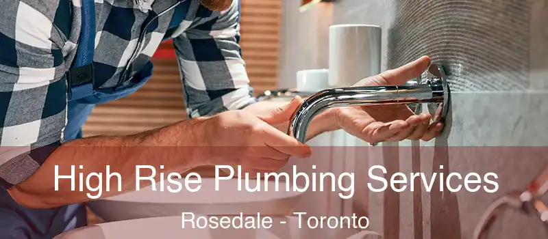  High Rise Plumbing Services Rosedale - Toronto