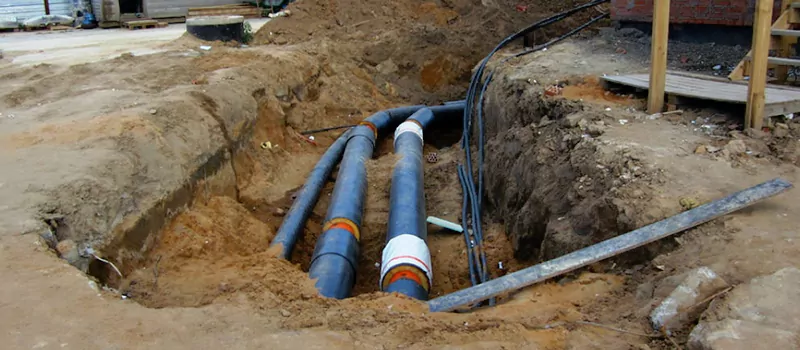 Main Water Line Installation in Rosedale, Toronto