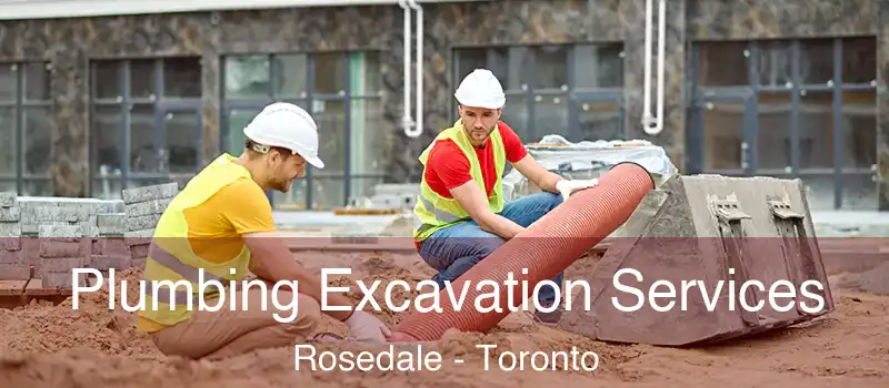  Plumbing Excavation Services Rosedale - Toronto