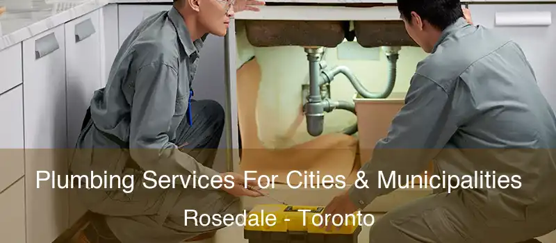  Plumbing Services For Cities & Municipalities Rosedale - Toronto