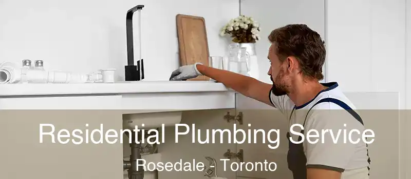  Residential Plumbing Service Rosedale - Toronto