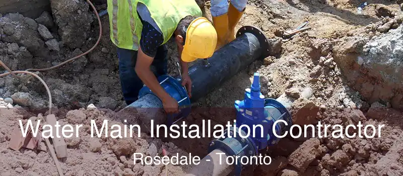  Water Main Installation Contractor Rosedale - Toronto